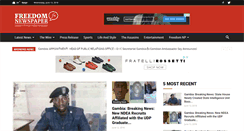 Desktop Screenshot of freedomnewspaper.com