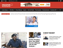 Tablet Screenshot of freedomnewspaper.com